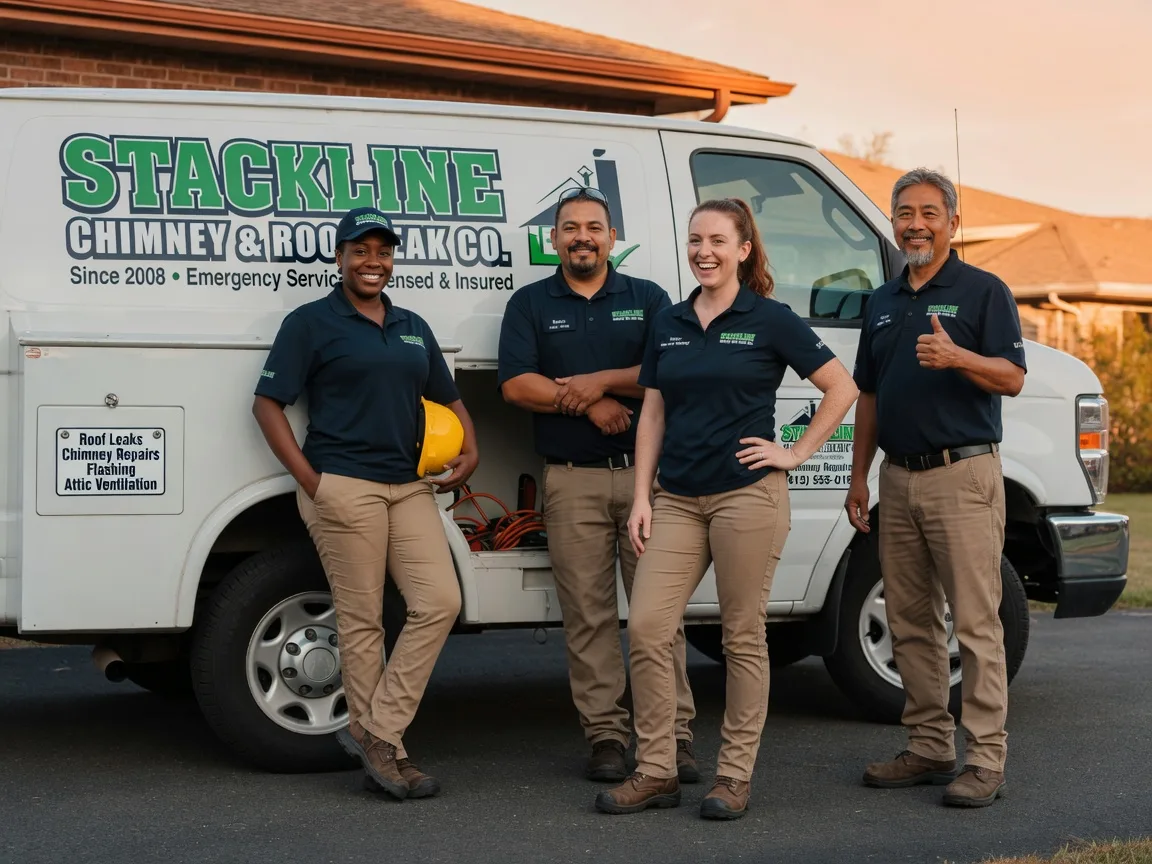Chimney flashing repair company in Parkton, MD